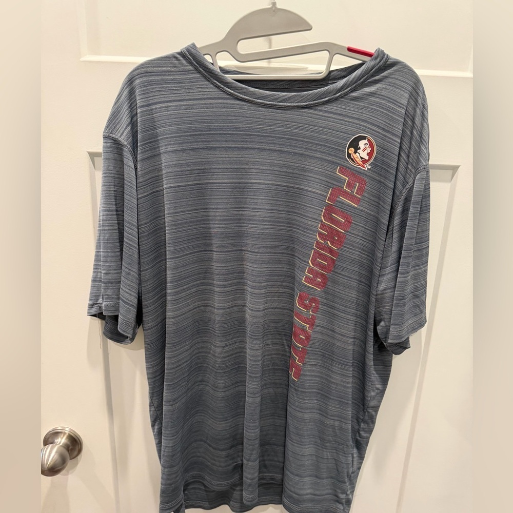 Champion Florida State Seminoles Performance T-Shirt Men’s XL Gray FSU NCAA Tee